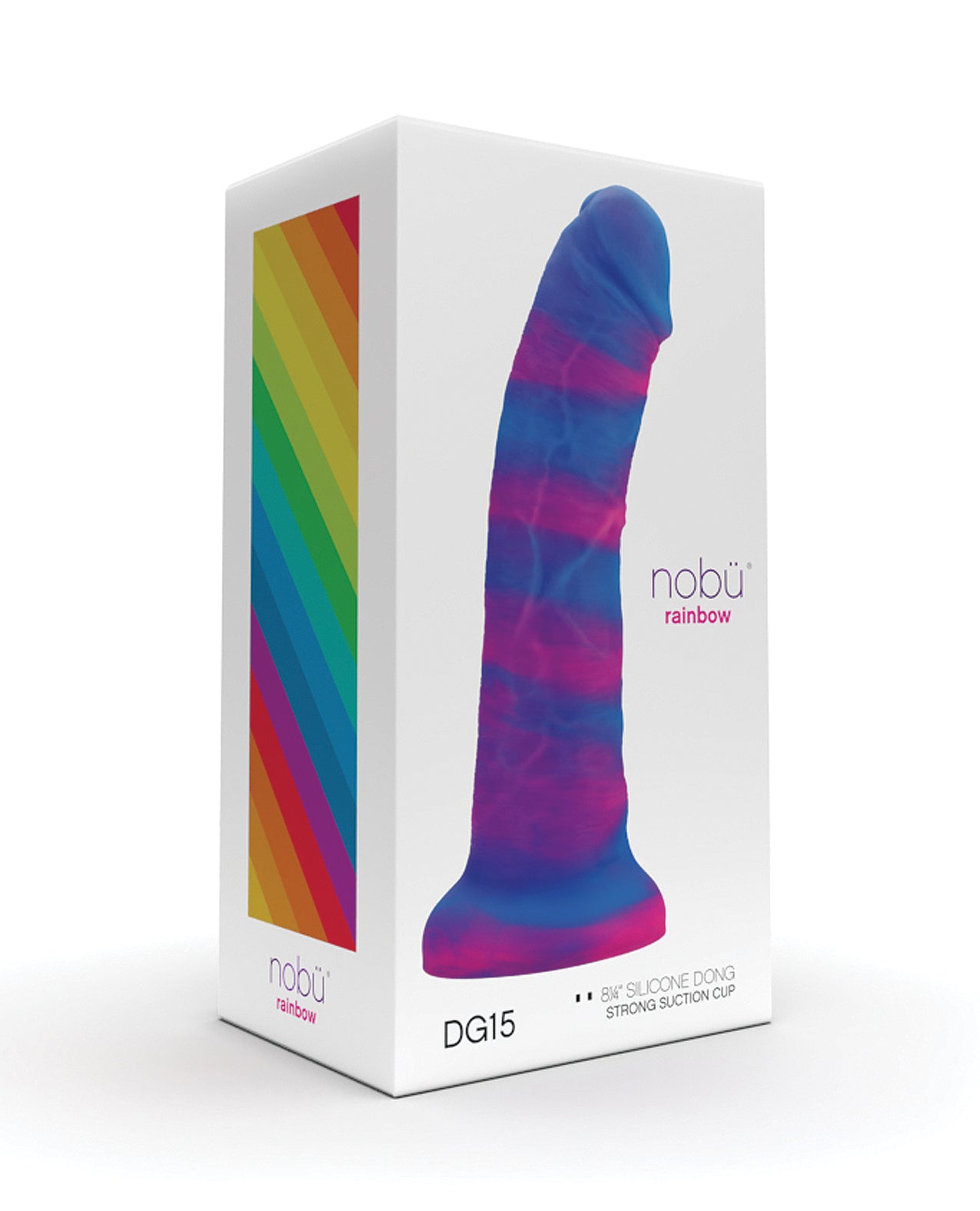 Rainbow Dildo 8" - Cosmic